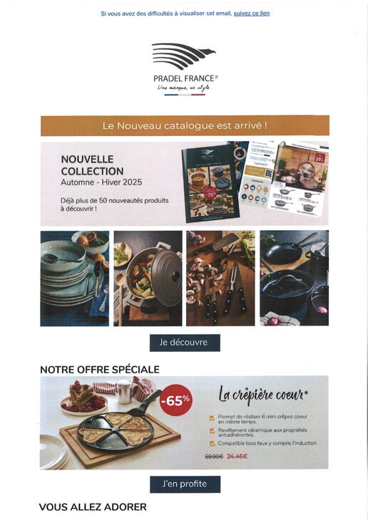 CATALOGUE PRADEL AUTOMNE HIVER 2025